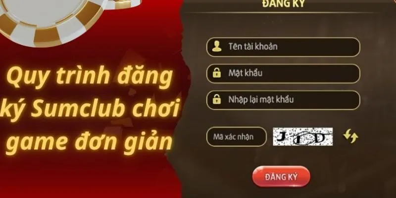 Các bước đăng ký tài khoản tại Sumclub